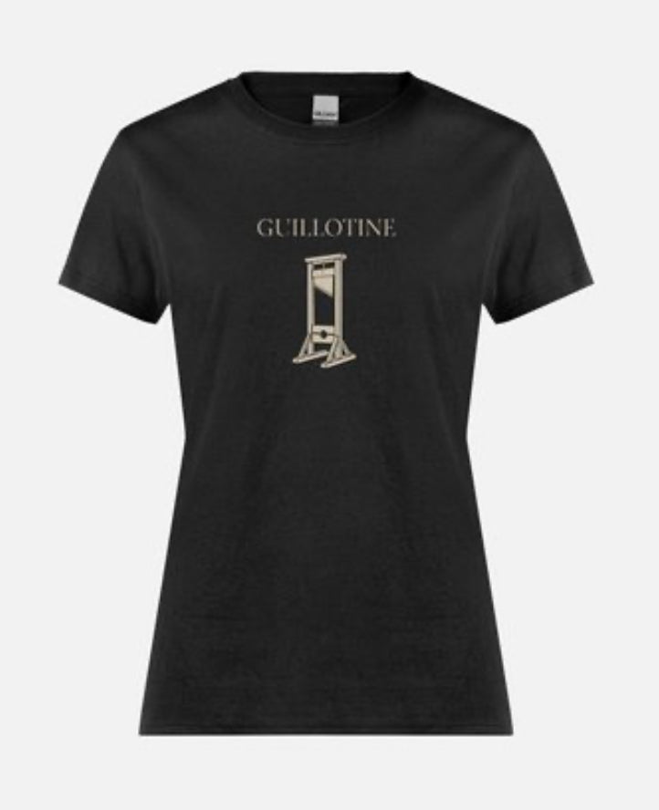 Guillotine – Beige on Black(women’s fit)