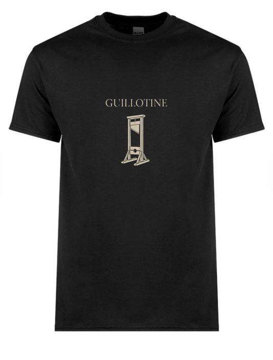 Guillotine – Beige on Black