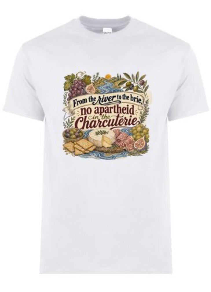 Cotton Tee. From the River to the Brie