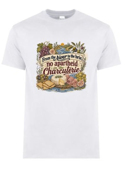 Cotton Tee. From the River to the Brie