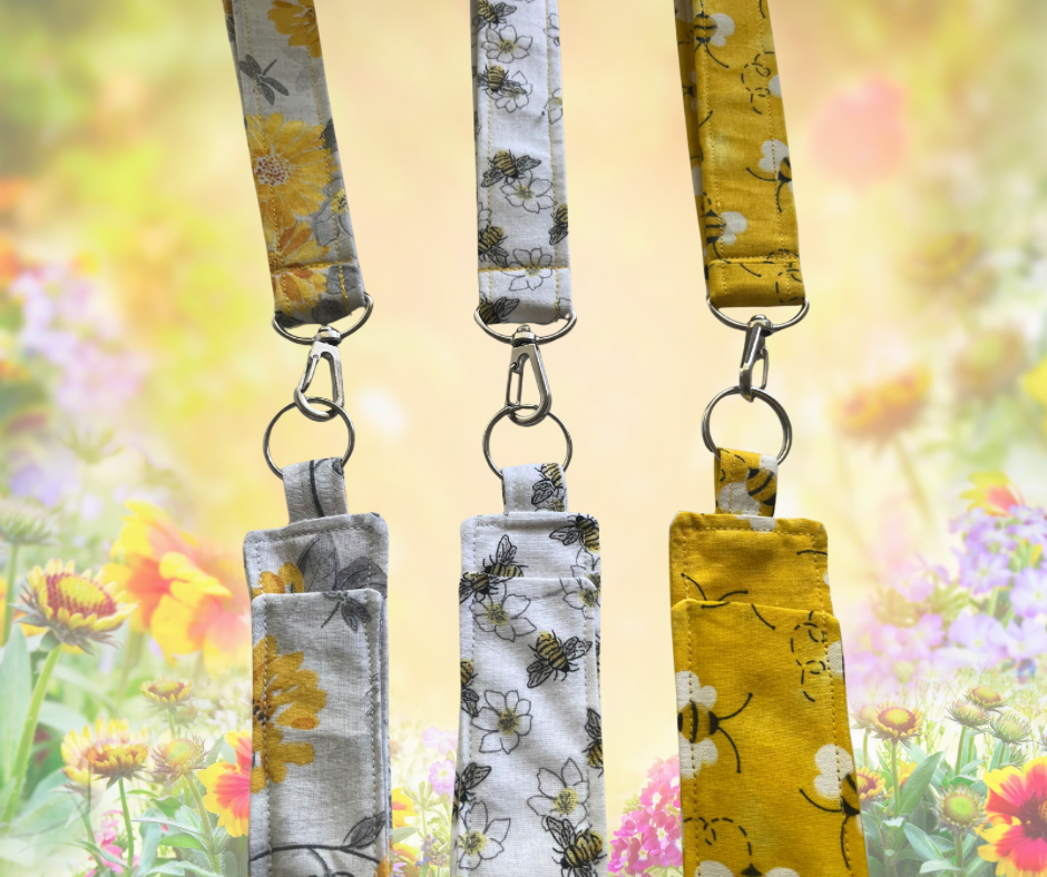 🐝 Lazy Daisy Bee-Kind Lanyards