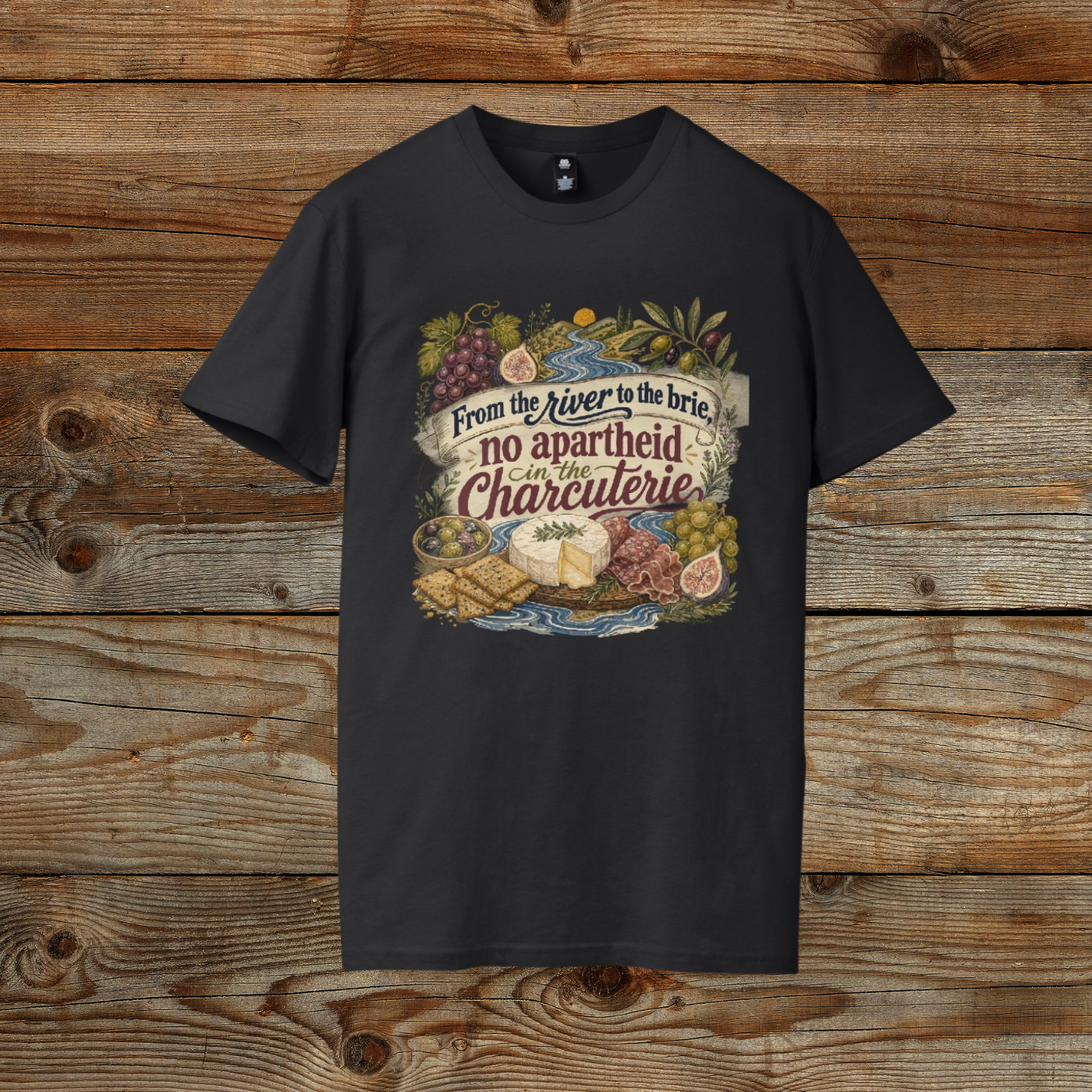 Cotton Tee River to the Brie for Ultimate Comfort and Style