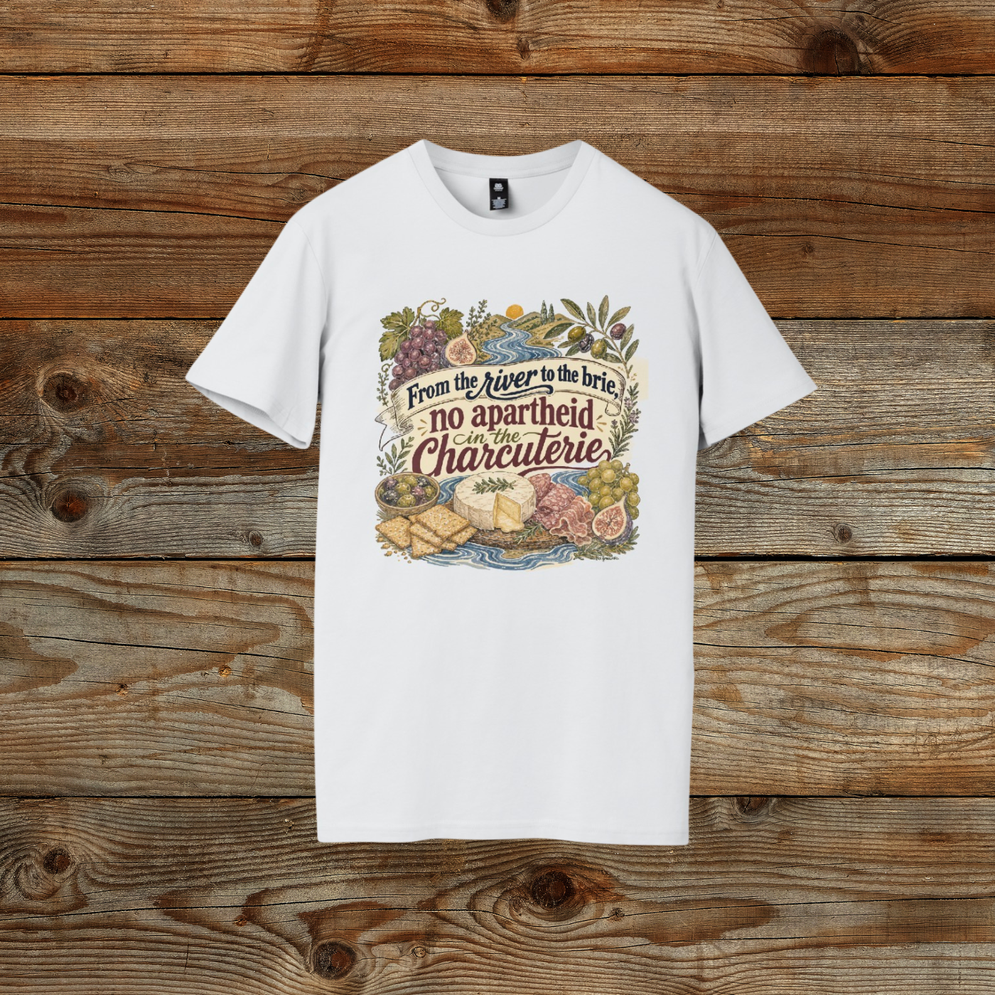Cotton Tee River to the Brie for Ultimate Comfort and Style