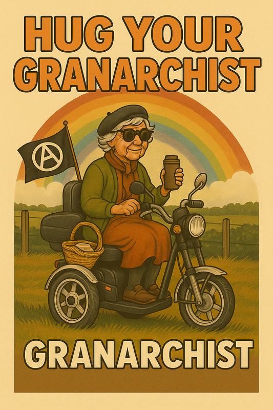 Hug Your Granarchist – Organic Cotton Revolutionwear