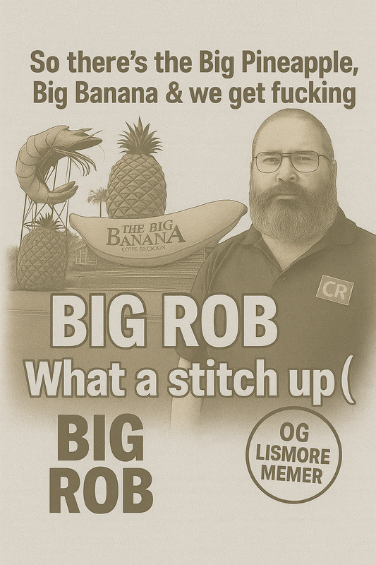 BIG ROB: What a Stitch Up (OG Lismore Edition)