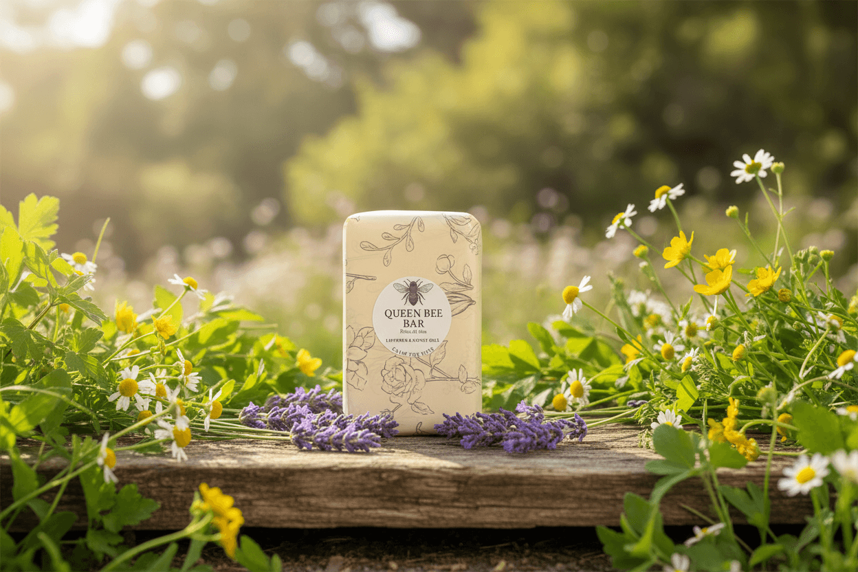 Lavender honey soap