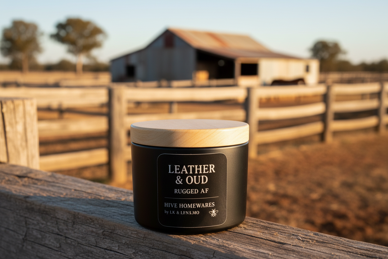 🖤 Leather & Oud – Rugged AF
For the ones who smell like mystery, not moisturizer.