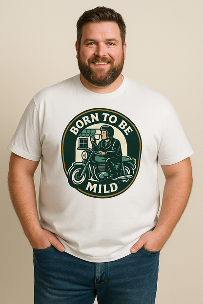 Born to Be Mild – Blokes’ Edition (Emotional Support T-Shirt)3XL 4XL 5XL