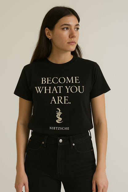 Become What You Are – Nietzsche Tee(women’s fit)