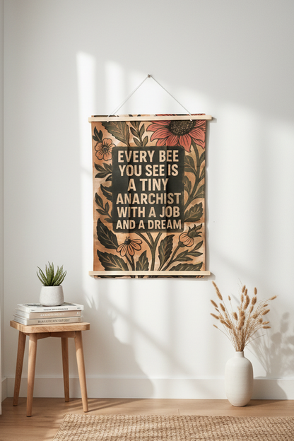 Linen Tea Towel — Every Bee