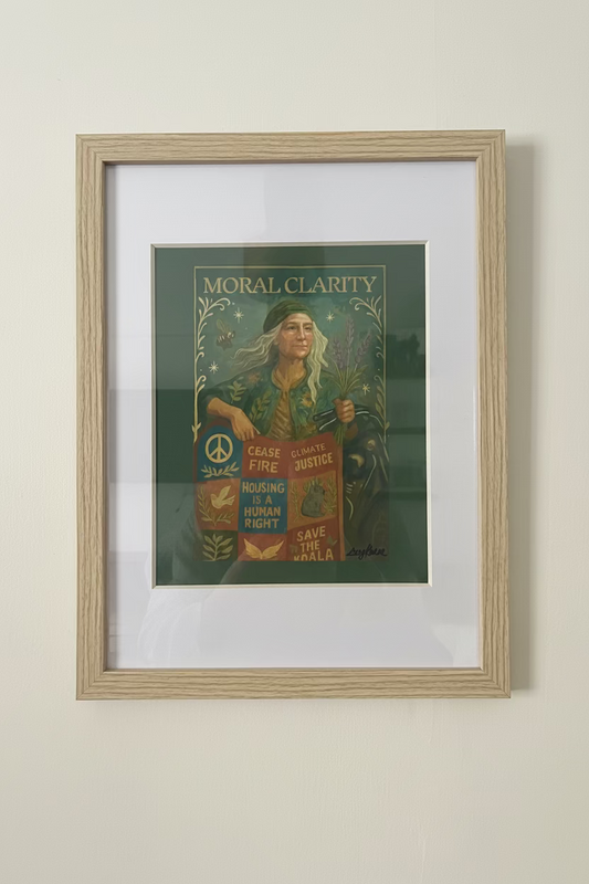 Moral Clarity Framed Print - Inspiring Art for Your Space