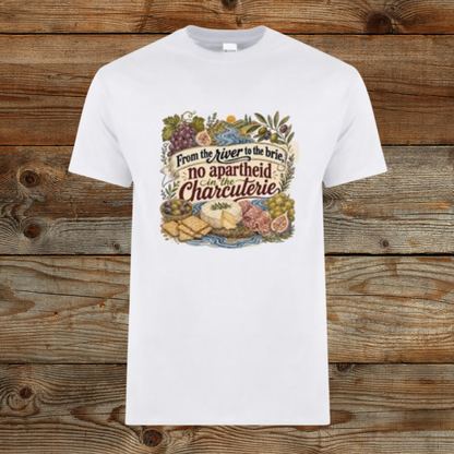 Cotton Tee. From the River to the Brie