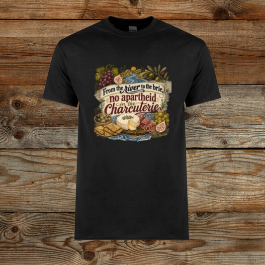 Cotton Tee. From the River to the Brie