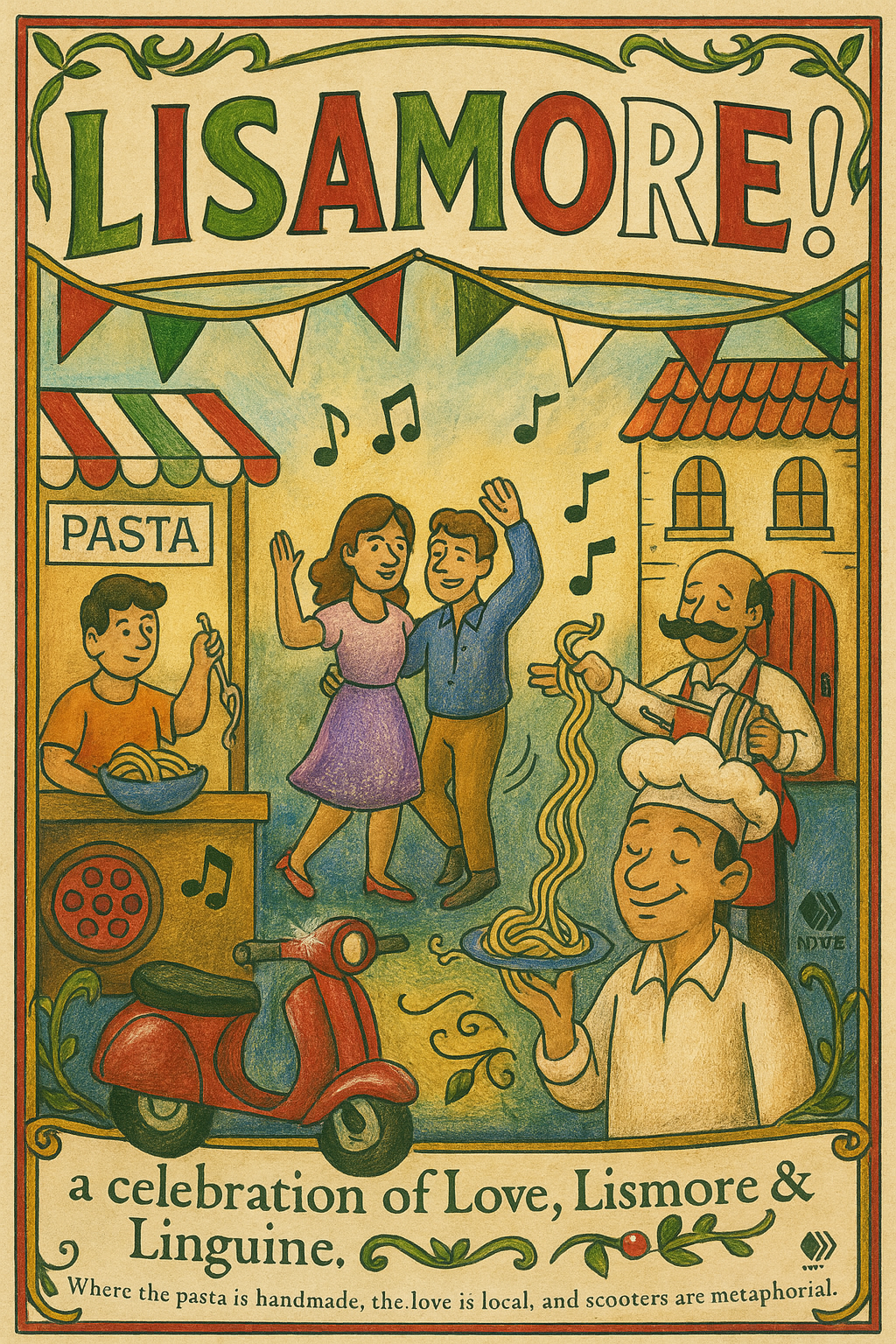 LisAmore!
A Celebration of Love, Lismore & Linguine