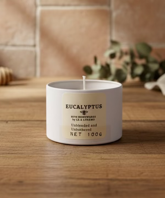 Eucalyptus Candle 100g - Small but Mighty Aromatherapy Experience