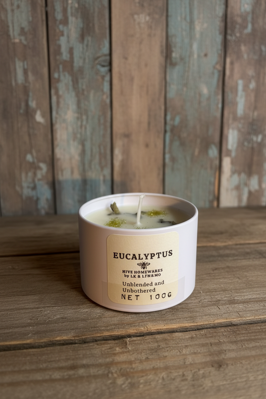 Eucalyptus Candle 100g - Small but Mighty Aromatherapy Experience