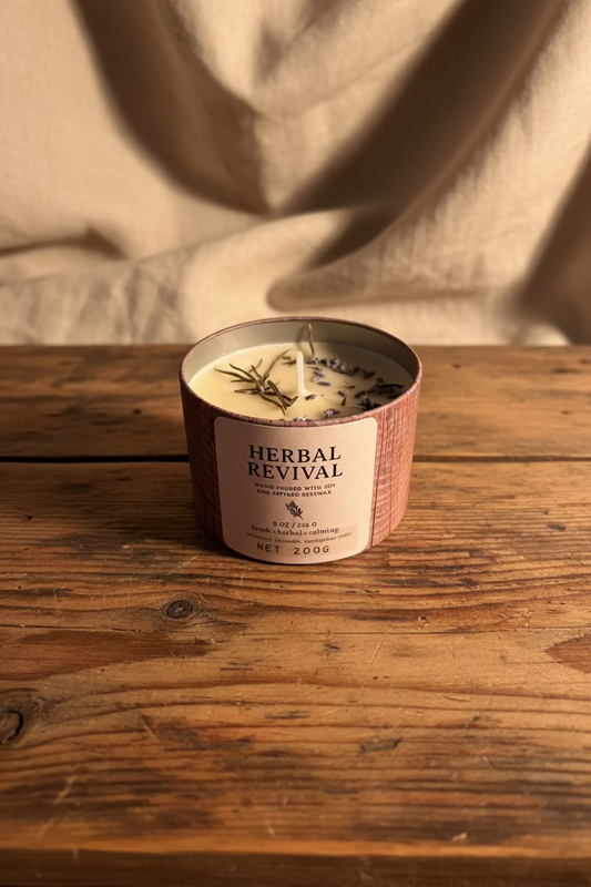 Herbal Revival Candle for Aromatherapy and Relaxation Experience 200g