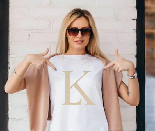 Lacy Keane Monogram Tee – Minimalist Edition