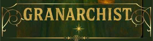 Granarchist Gold Emblem Bumper Sticker