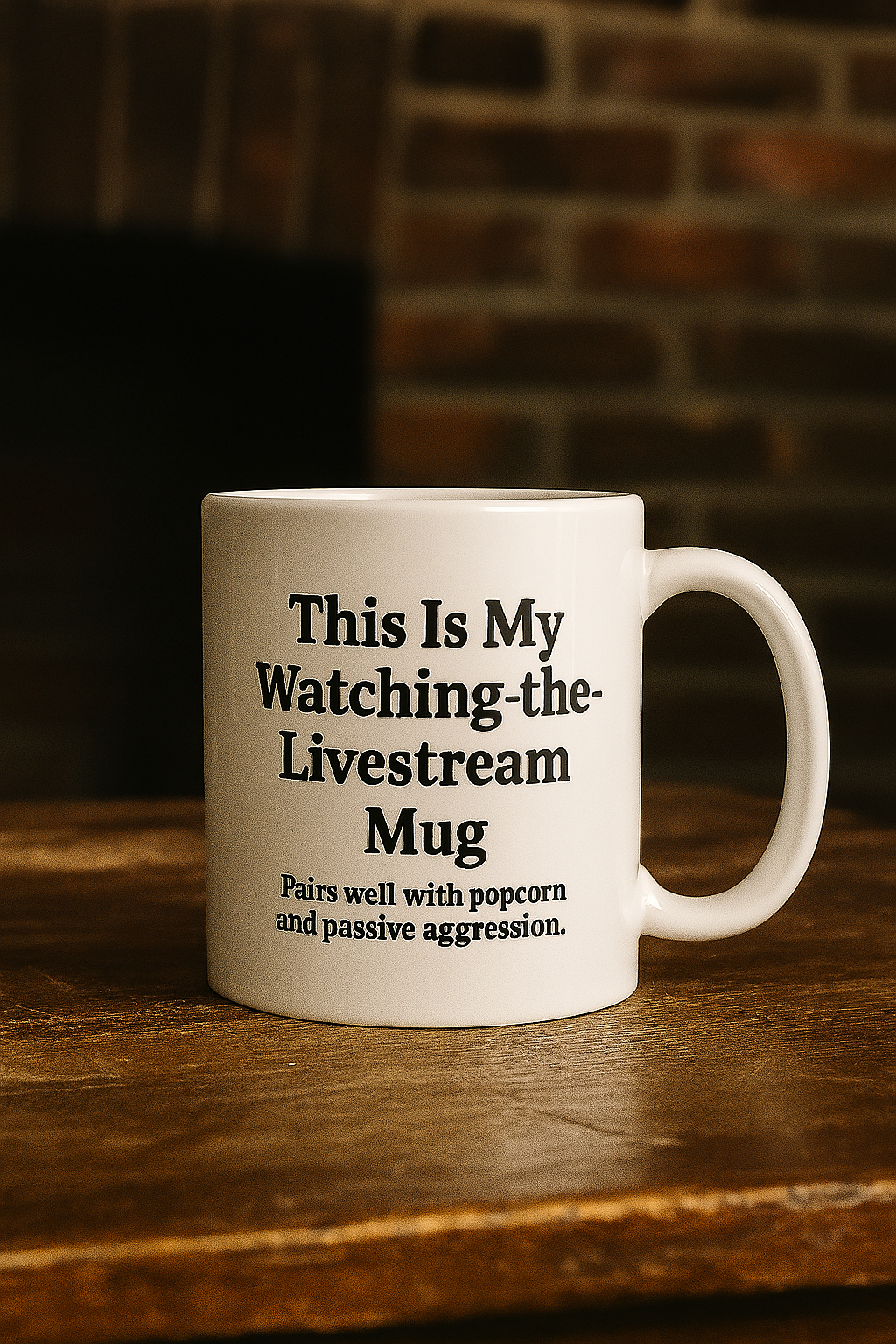 🟢 “Watching-the-Livestream” Mug