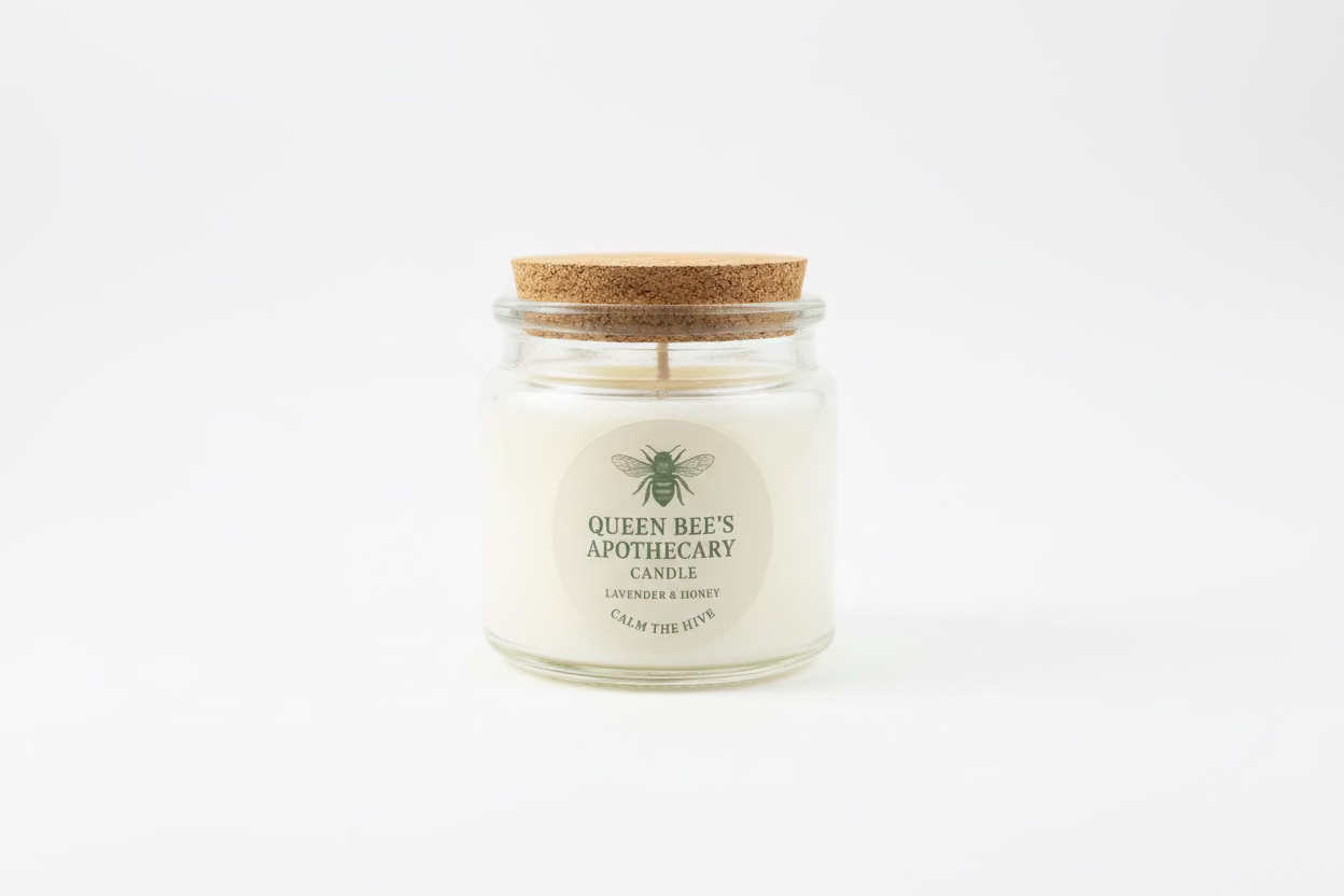 Eucalyptus Lavender Honey Candle Mini - Soothing Apothecary Experience