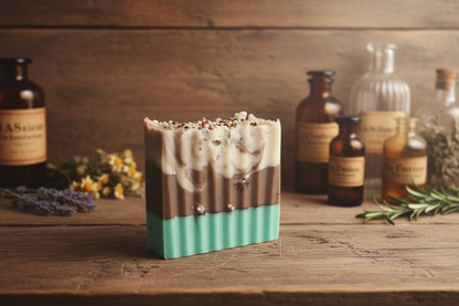 Lavender Eucalyptus Honey Soap - Queen Bee Apothecary