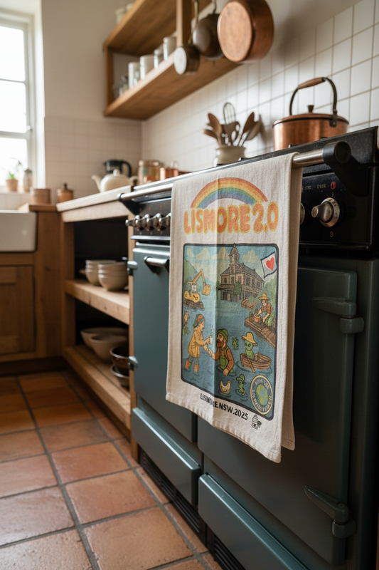Linen tea towel - Lismore 2.0