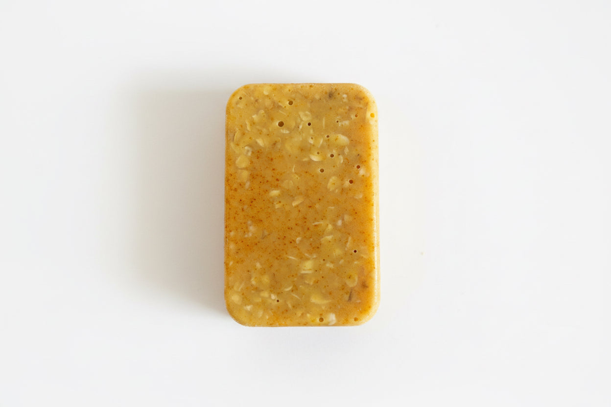 handcrafted honey oat soap