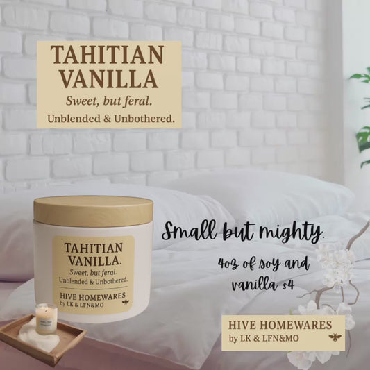 🕯️ Tahitian Vanilla – Sweet, but Feral.